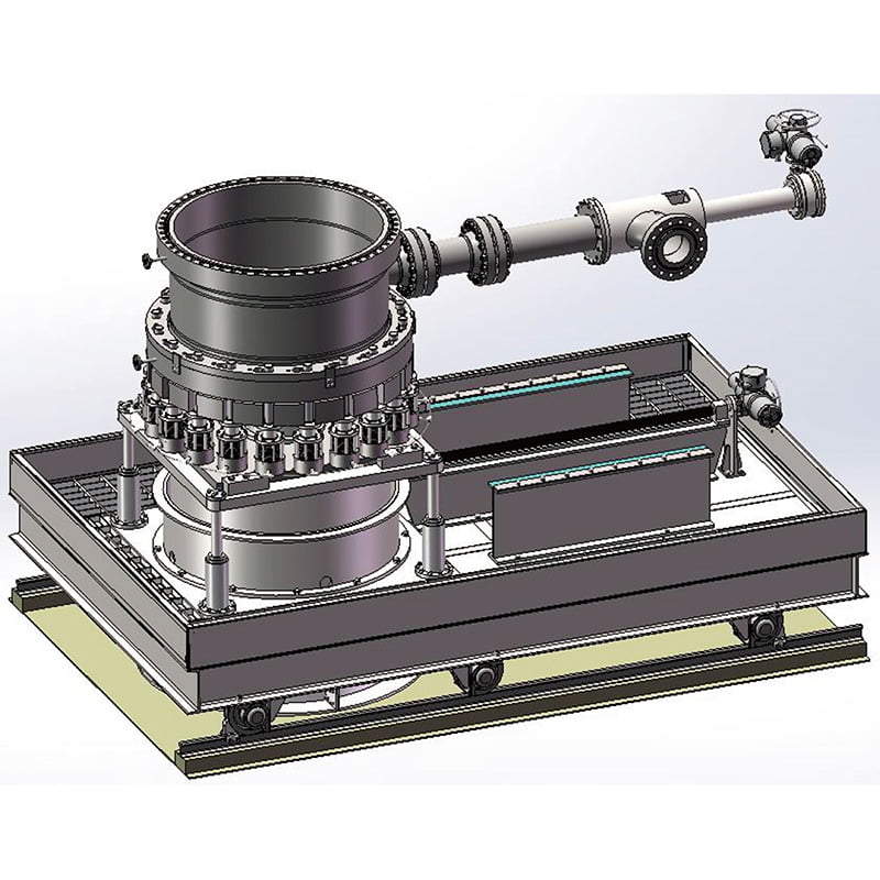 焦炭塔针状焦专用底盖机