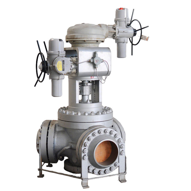 双电动四通旋塞阀